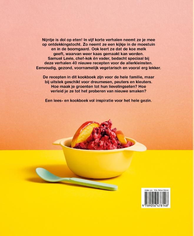 Achterkant van eten met nijntje