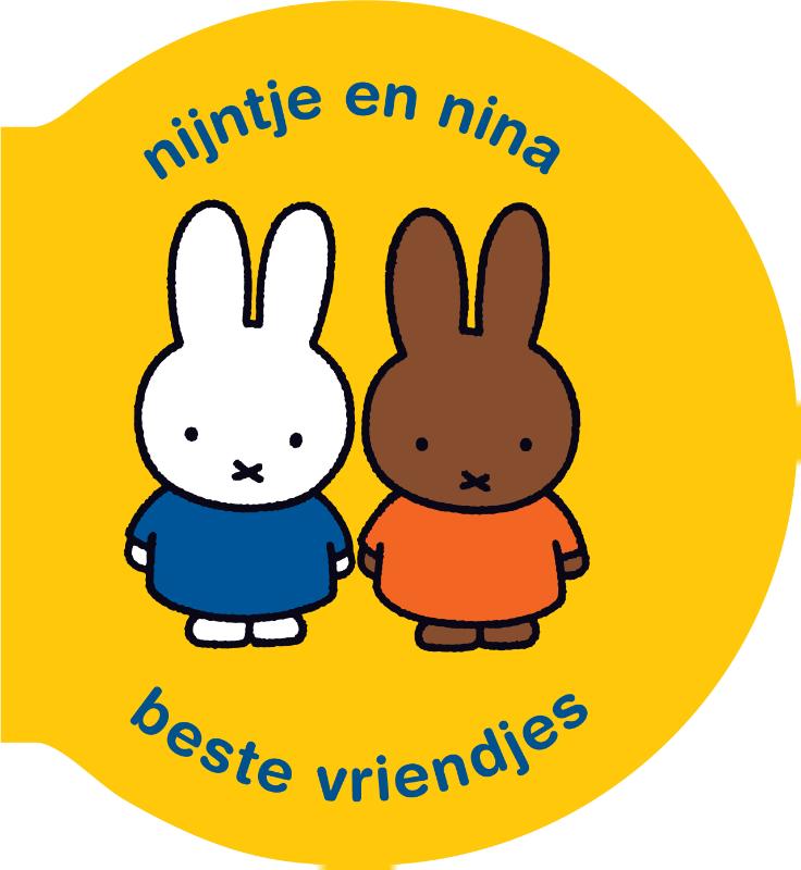 Achterkant van display nijntje en nina beste vriendjes