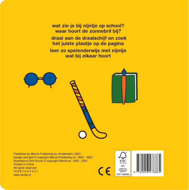Achterkant van wat hoort erbij, nijntje?