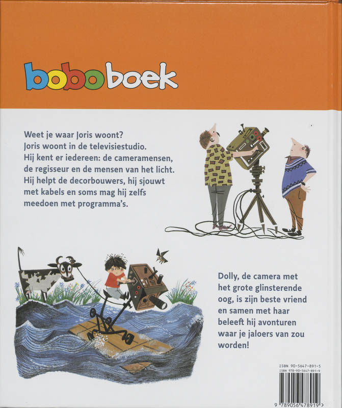 Achterkant van Joris en het grote oog