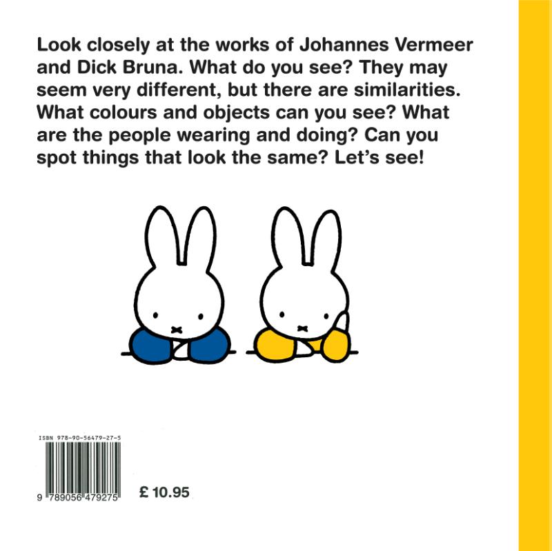 Achterkant van miffy x vermeer