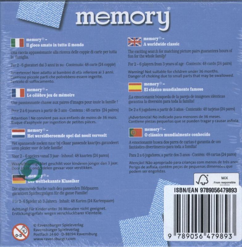 Achterkant van Nijntje memory
