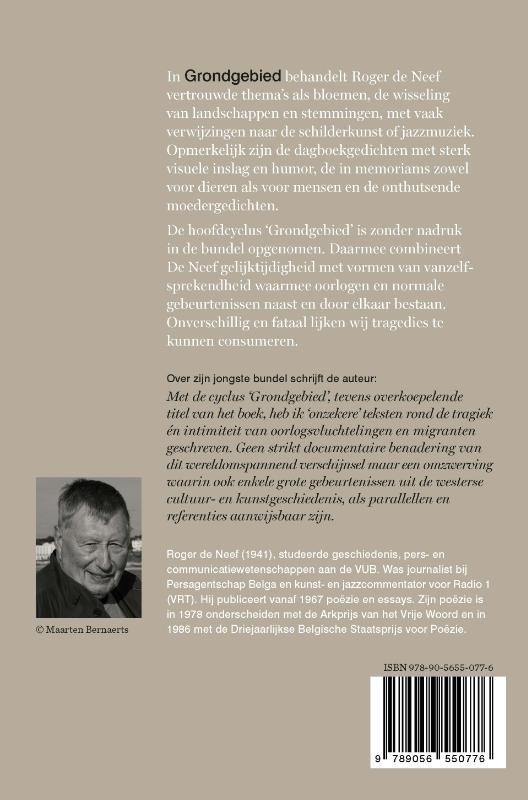 Achterkant van Grondgebied