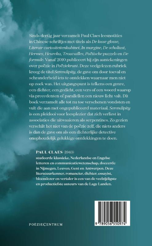 Achterkant van Serendipity