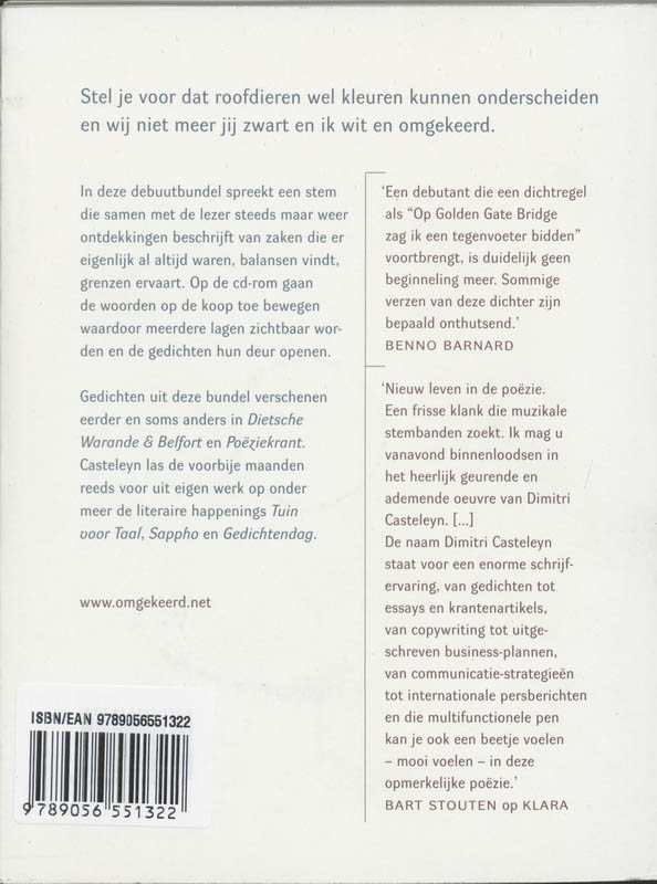 Achterkant van Omgekeerd