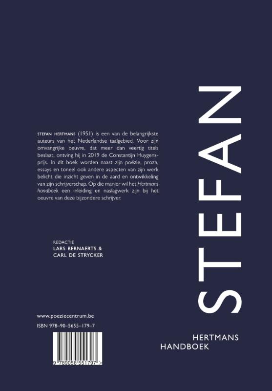 Achterkant van Hertmans Handboek