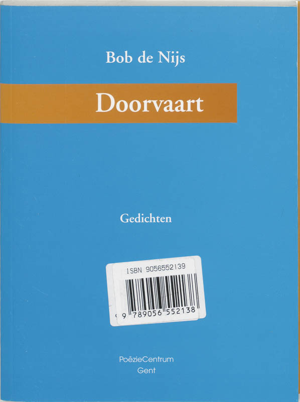 Achterkant van Doorvaart / De lege ruimte