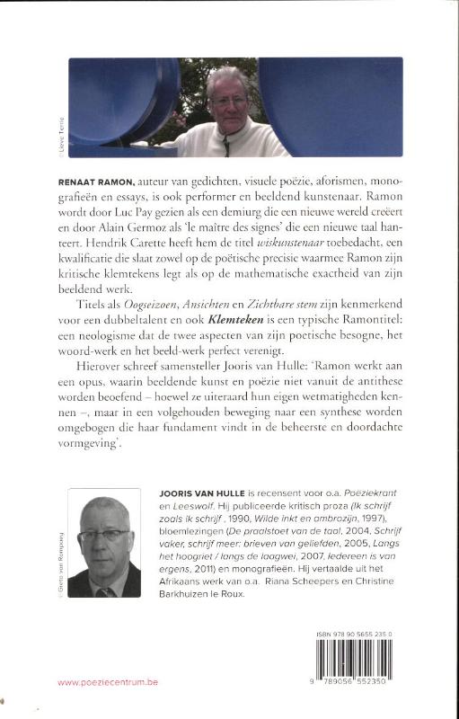Achterkant van Klemteken