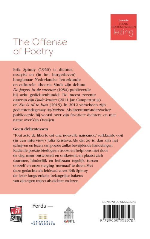 Achterkant van Geen delikatessen