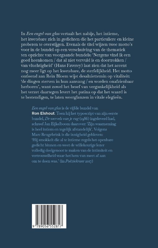 Achterkant van Een engel van glas