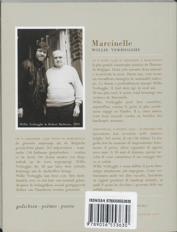 Achterkant van Marcinelle