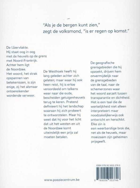 Achterkant van Land/tong