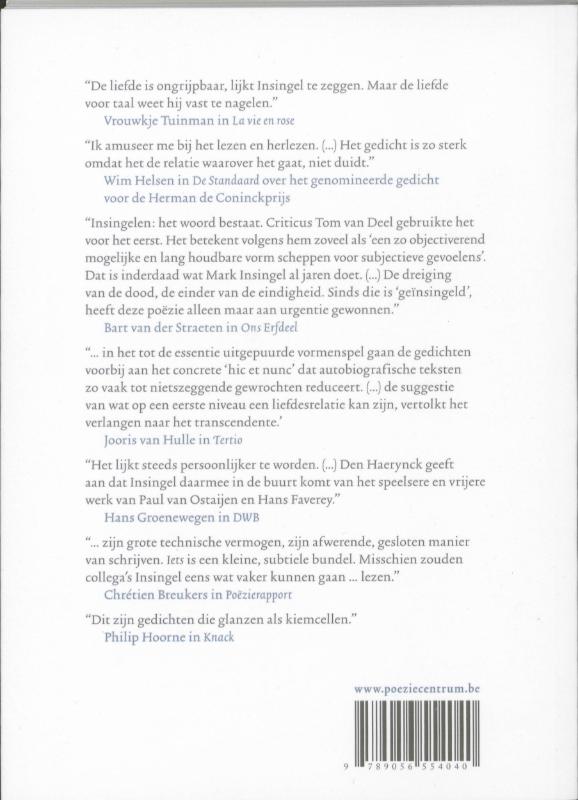 Achterkant van Iets en niets