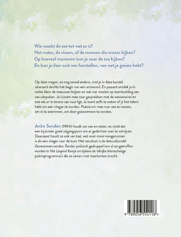 Achterkant van Gezwommen worden