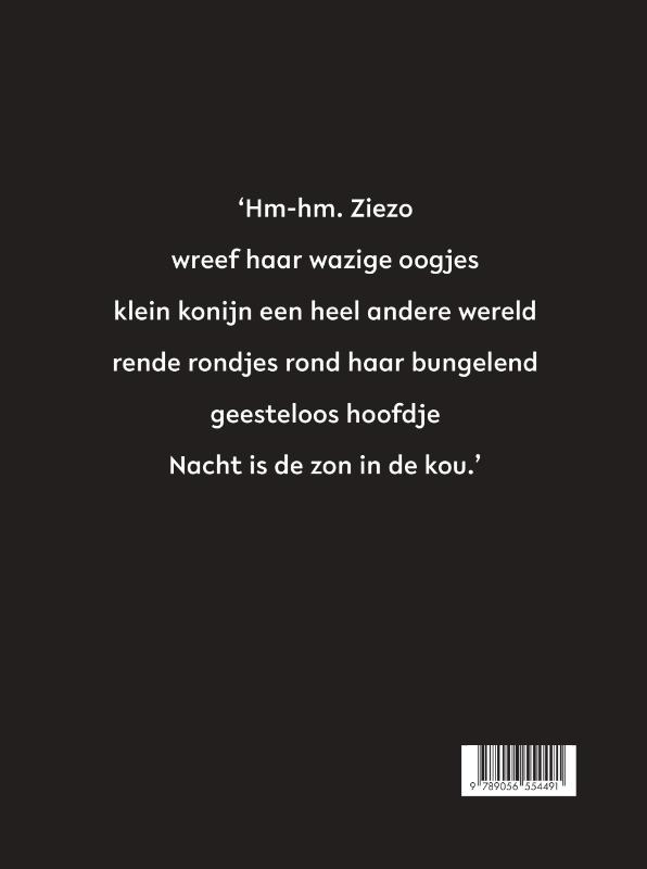 Achterkant van Klein dood konijn