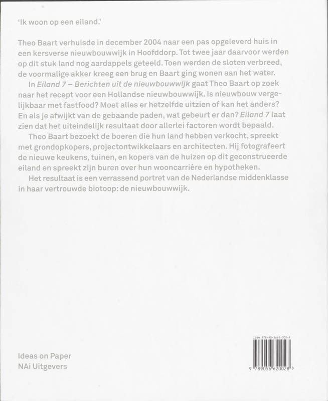 Achterkant van Nederlandse editie