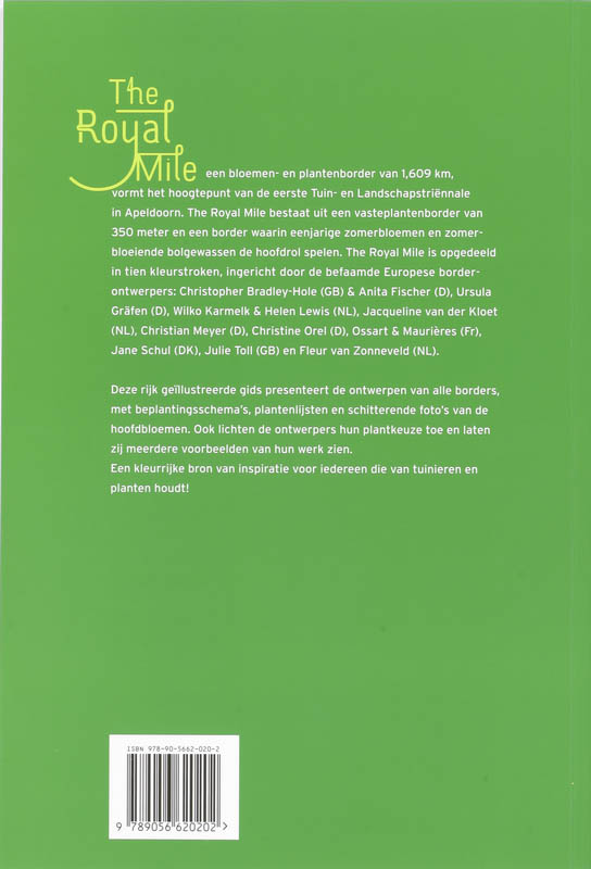 Achterkant van Nederlandse ed.