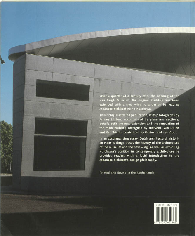 Achterkant van Rietveld to Kurokawa