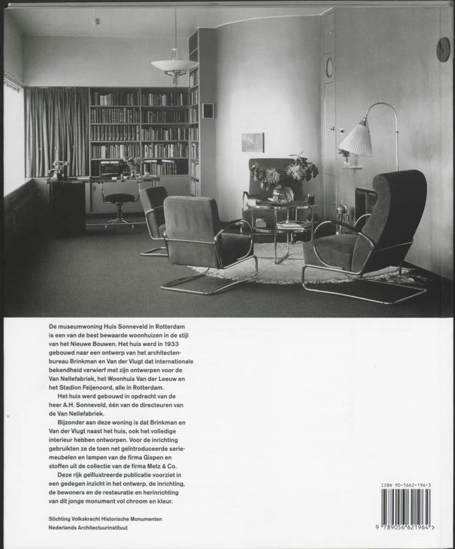 Achterkant van Huis Sonneveld