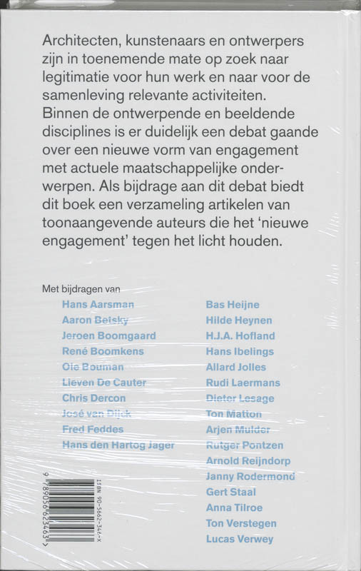 Achterkant van 1 Nieuw engagement