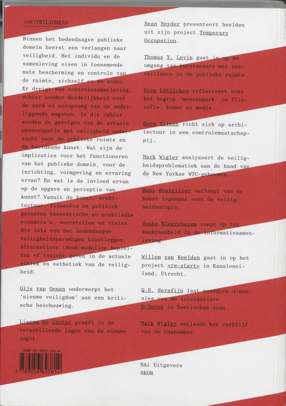Achterkant van 6 (On)veiligheid