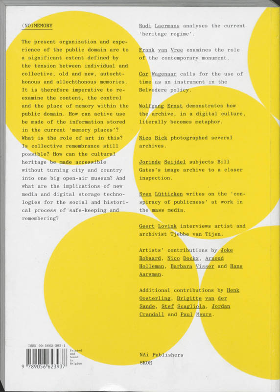 Achterkant van 7 (No) memory