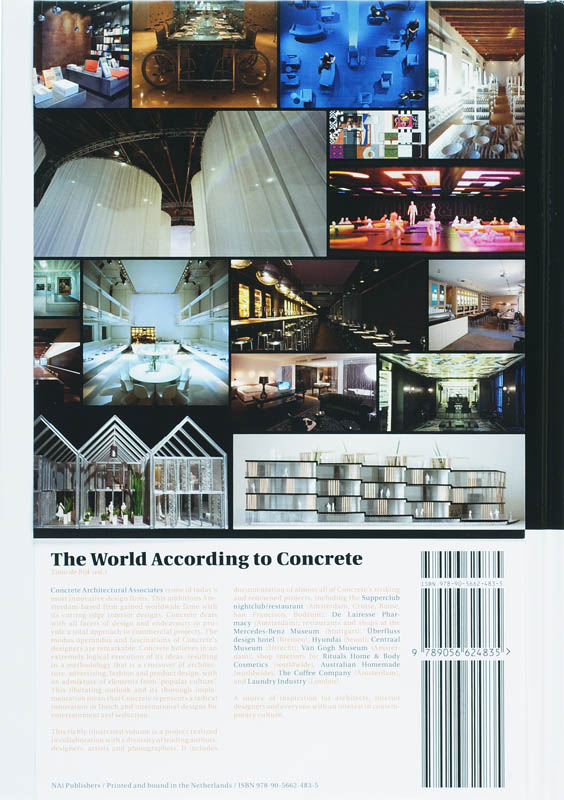 Achterkant van The World According to Concrete