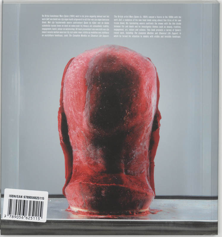 Achterkant van Marc Quinn
