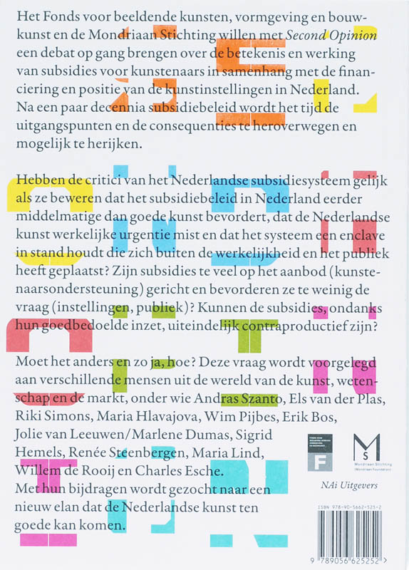 Achterkant van Second Opinion