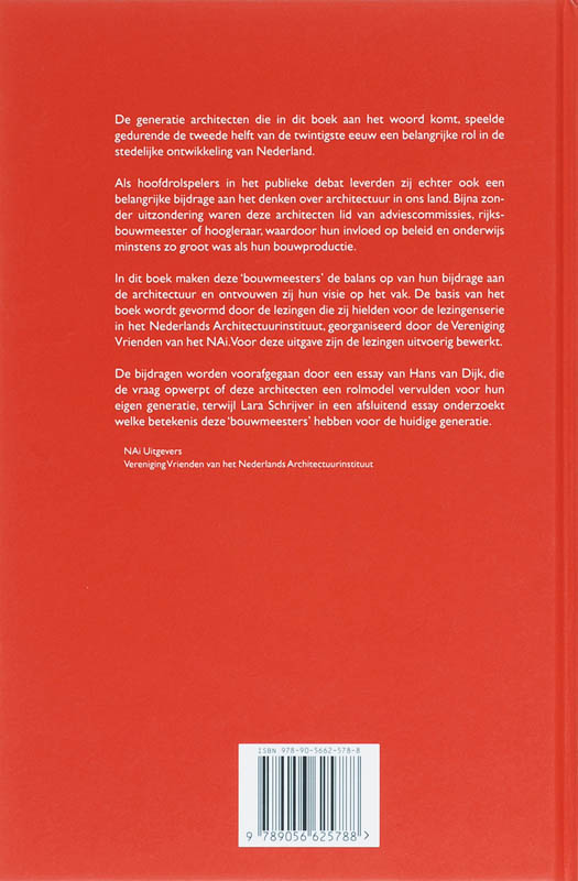 Achterkant van Bouwmeesters