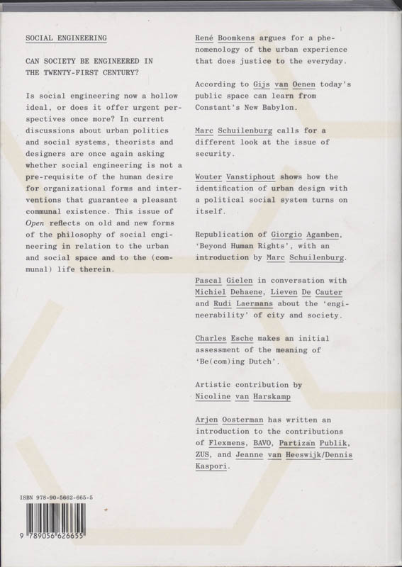Achterkant van 15 Social Engineering