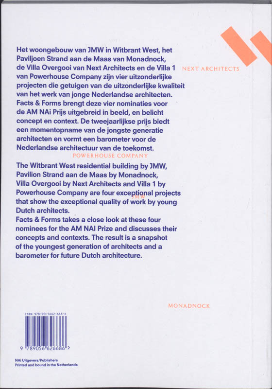 Achterkant van Facts & Forms