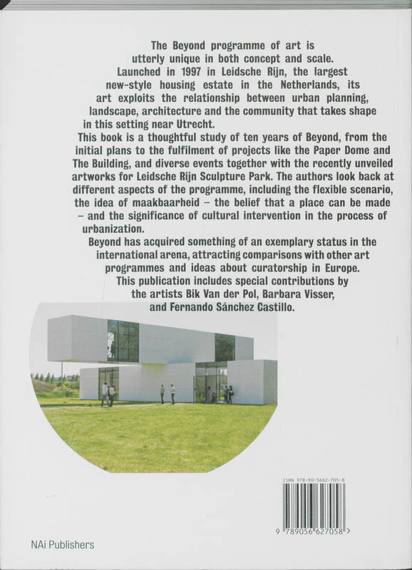 Achterkant van Art as urban strategy