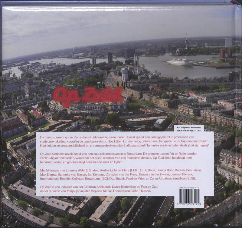 Achterkant van Op Zuid