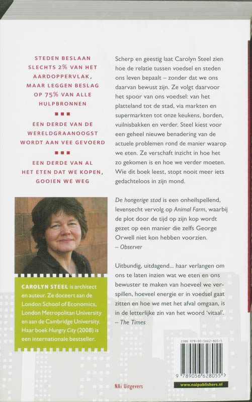 Achterkant van De hongerige stad
