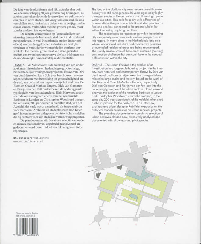 Achterkant van De stadsenclave/The Urban Enclave