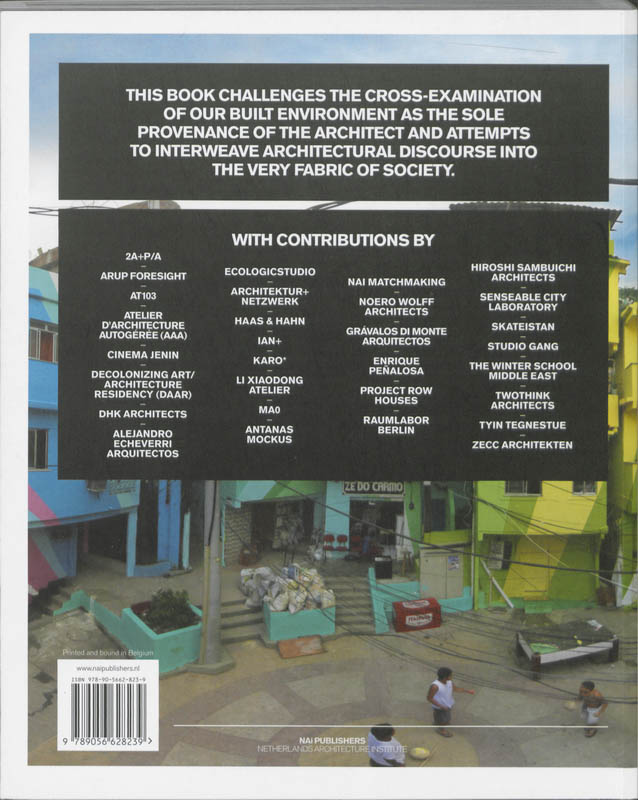 Achterkant van Testify!