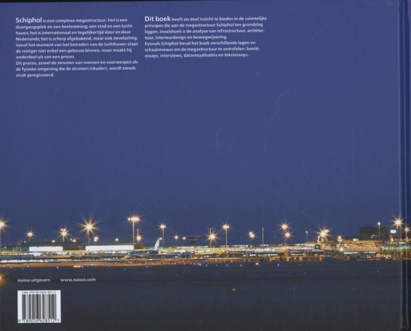 Achterkant van Schiphol megastructuur
