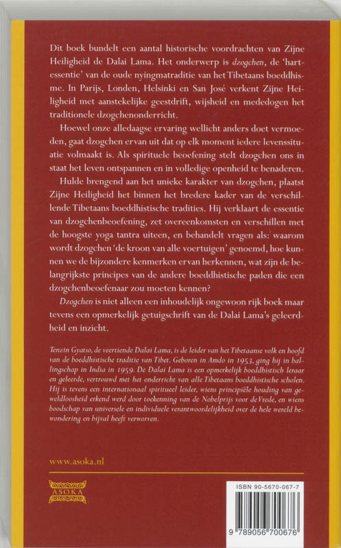 Achterkant van Dzogchen