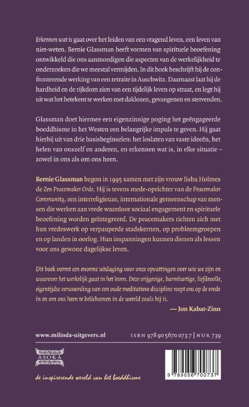 Achterkant van Erkennen wat is