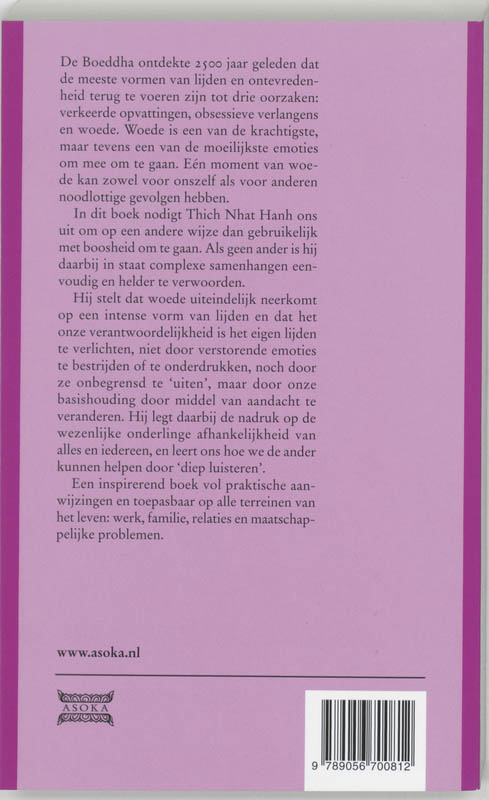 Achterkant van Omarm je woede