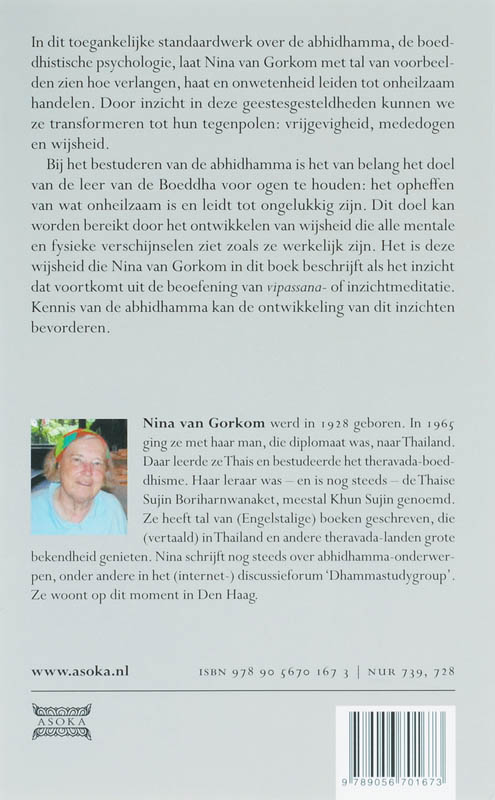 Achterkant van Abhidhamma in het dagelijks leven