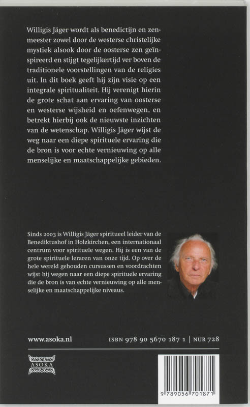 Achterkant van Wijsheid uit Oost en West