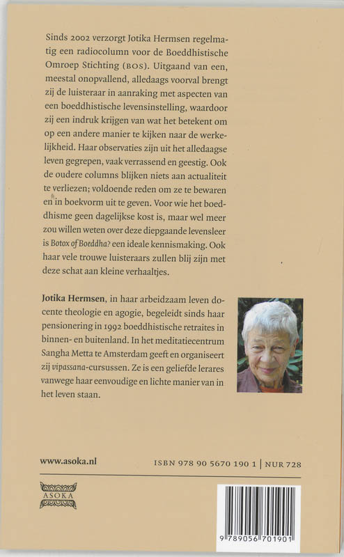 Achterkant van Botox of Boeddha?