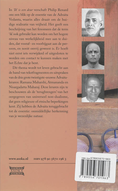 Achterkant van Ik is een deur