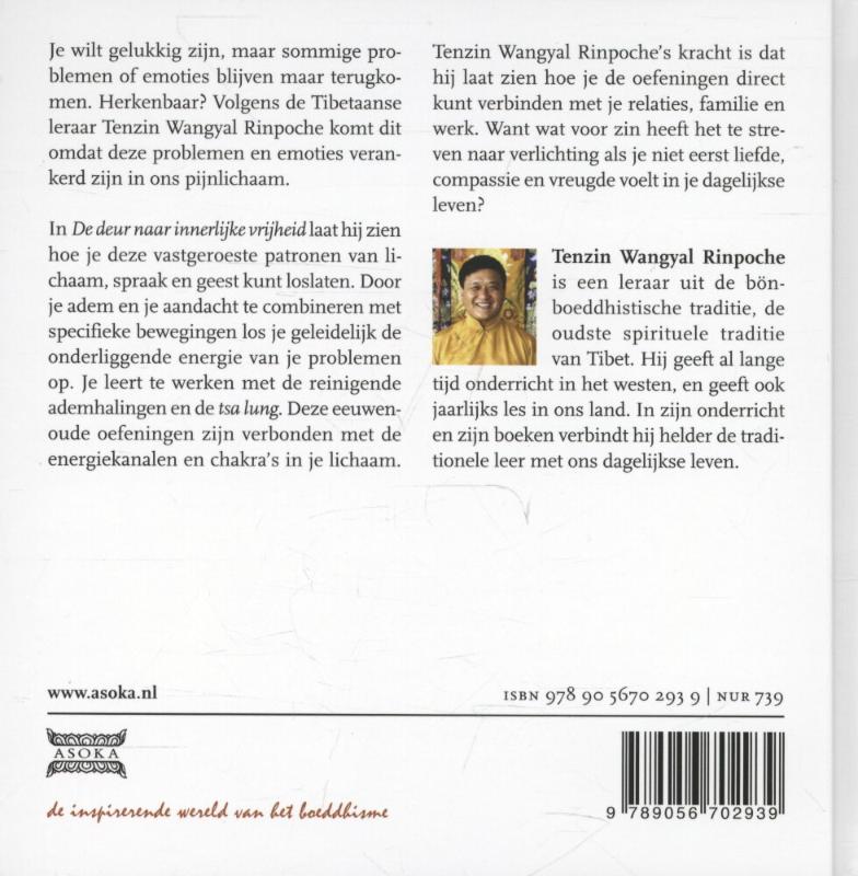Achterkant van De deur naar innerlijke vrijheid