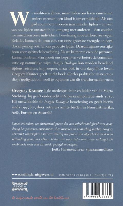 Achterkant van Insight dialogue