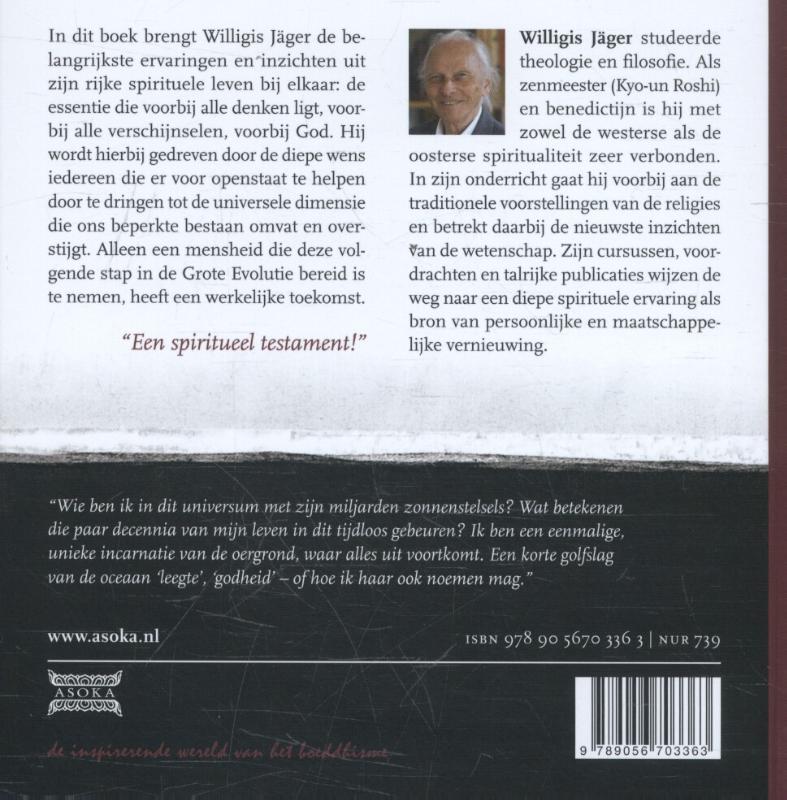 Achterkant van Voorbij God