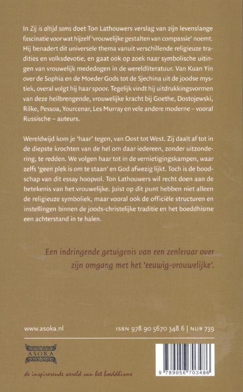 Achterkant van Zij is altijd soms