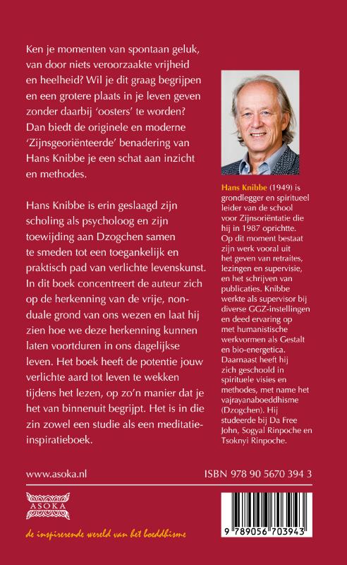 Achterkant van Zie, je bent al vrij!